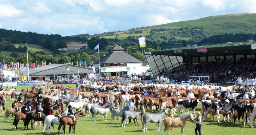 Royal Welsh Show, Builth Wells- Monday 22nd Until Thursday 25th July 2019